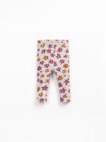 Jersey leggings in a blend of natural and recycled fibers