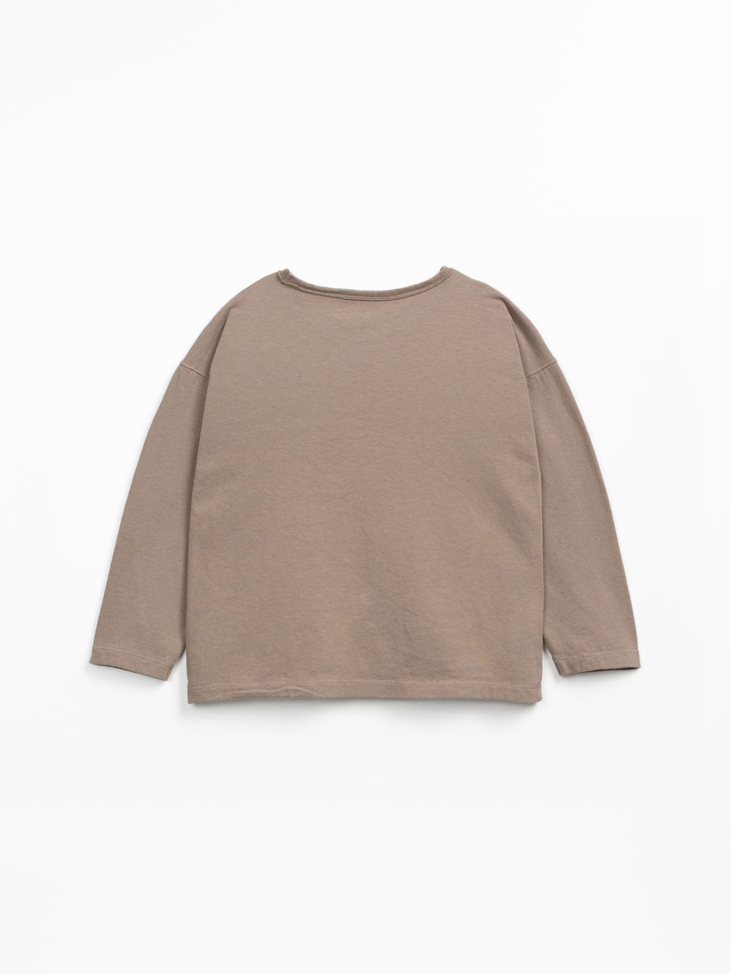 Camiseta de punto de algodón orgánico y algodón reciclado