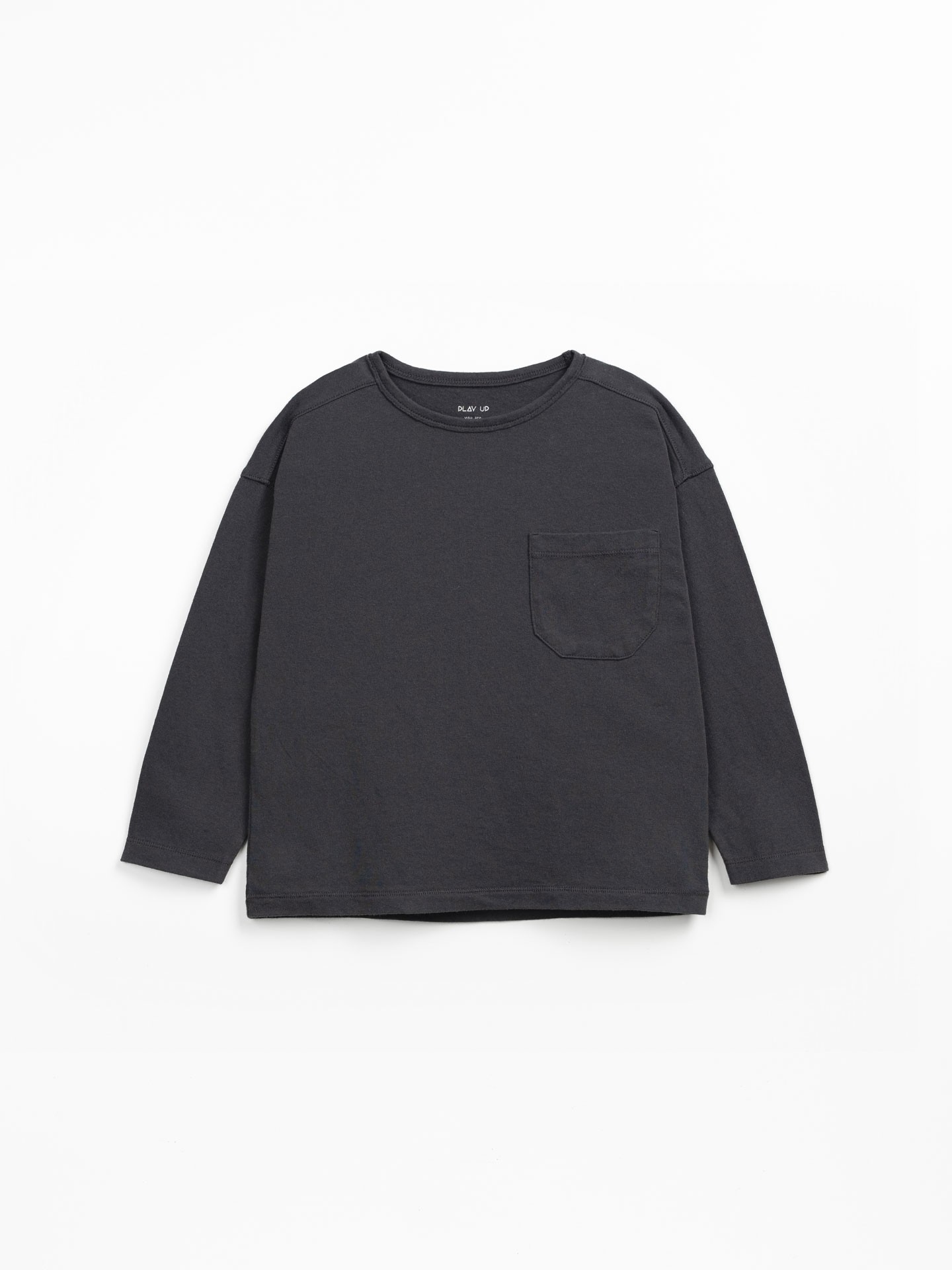 T-shirt in jersey di cotone biologico e cotone riciclato