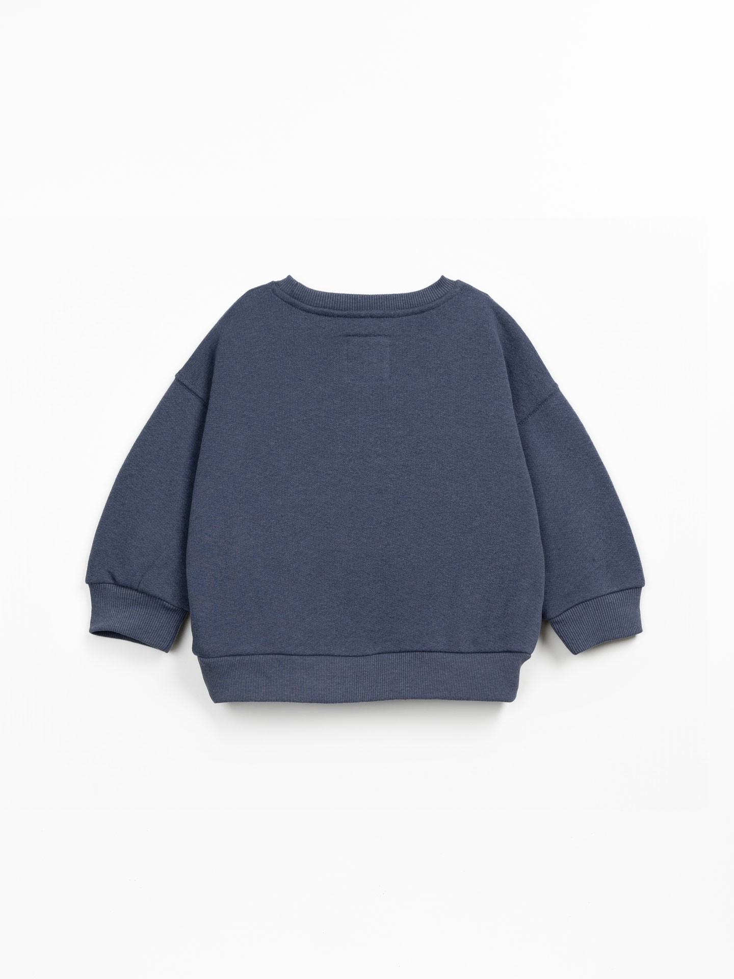 Felpa in misto cotone, cotone riciclato e poliestere riciclato