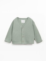 Cardigan in maglia con filato Re(Play)