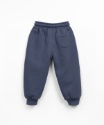 Pantalones de felpa con bolsillos
