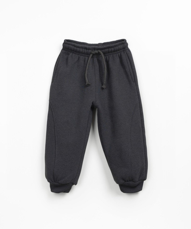 Pantaln felpa con algodn, algodn reciclado y polister reciclado