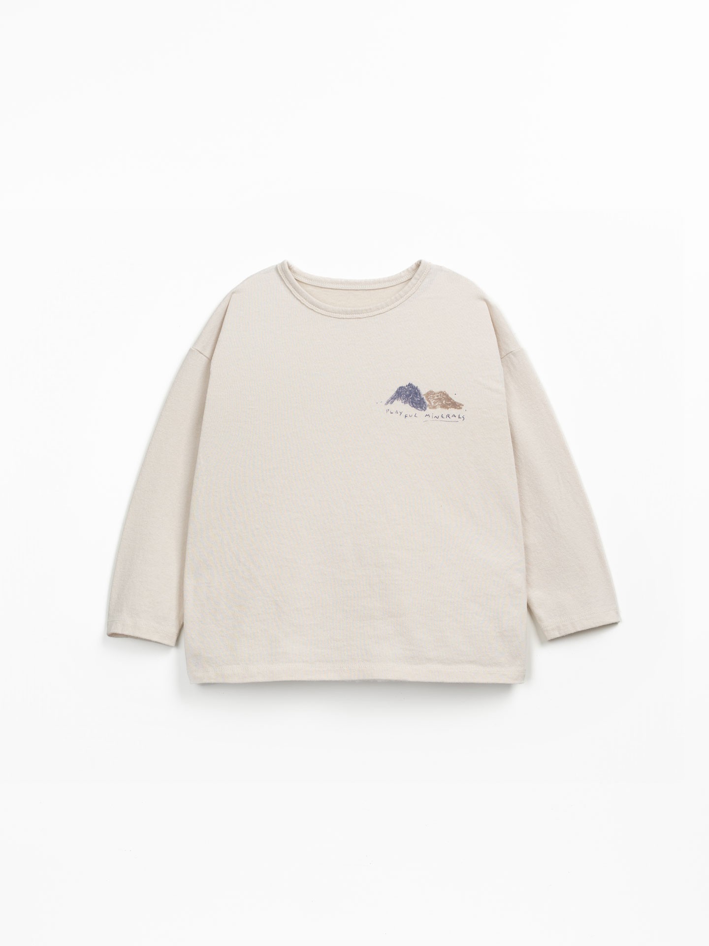 T-shirt con disegno sul petto