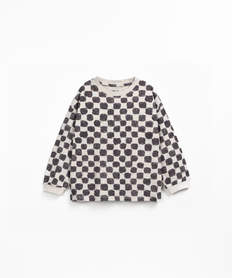 Long-sleeved t-shirt with print