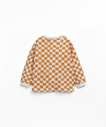 T-shirt à manches longues avec imprimé