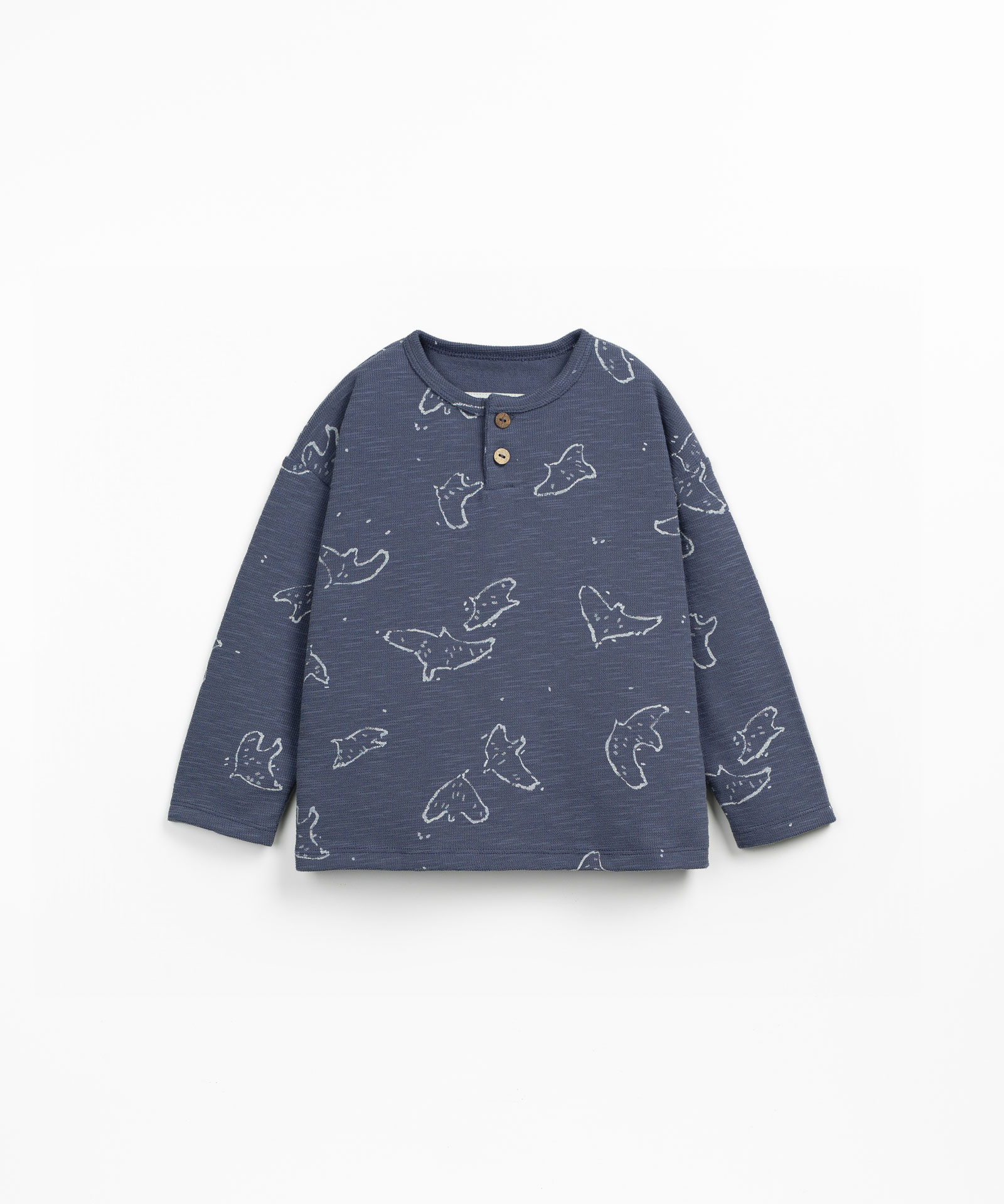 Maglia in cotone biologico con stampa