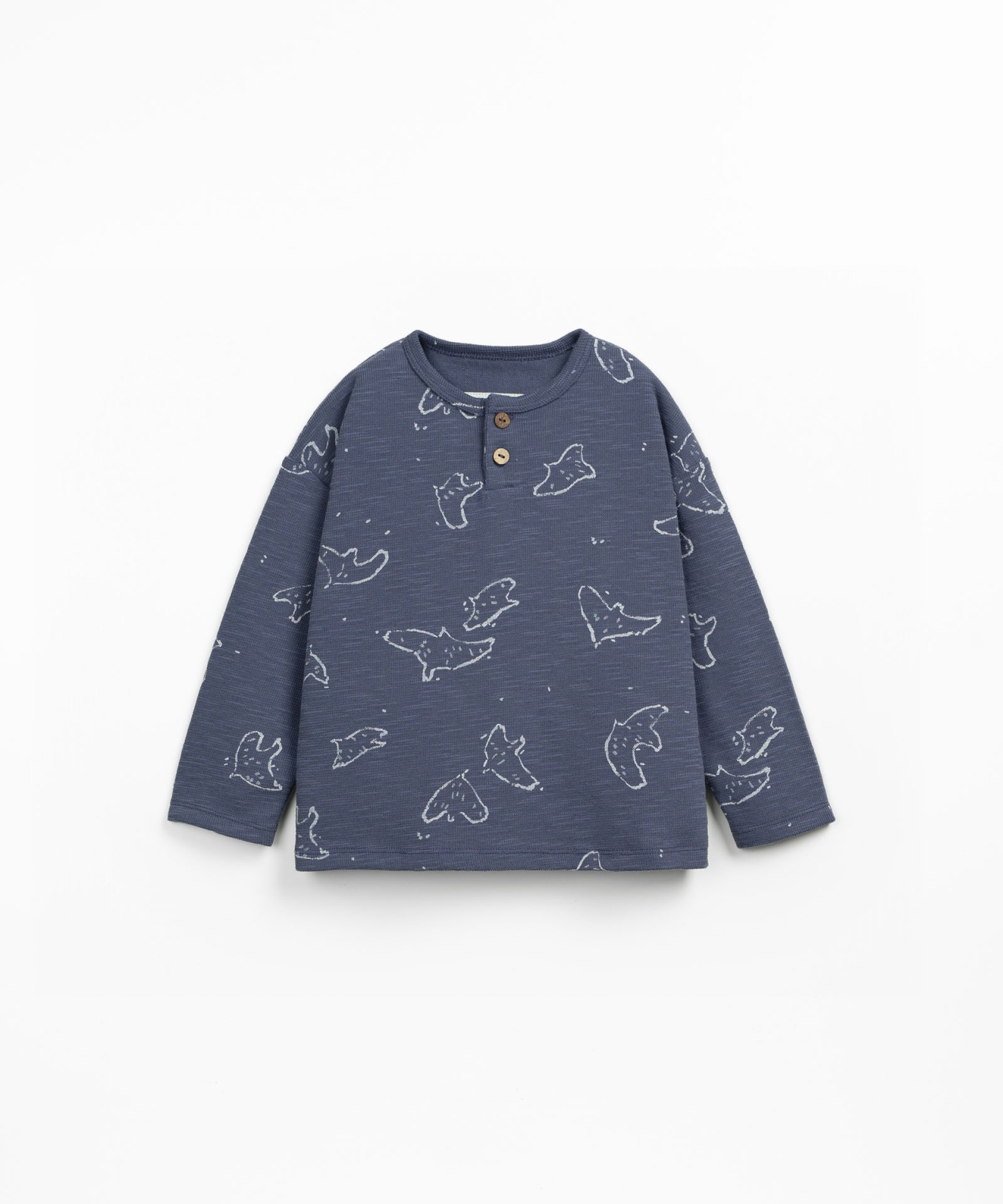 T-shirt with bird print