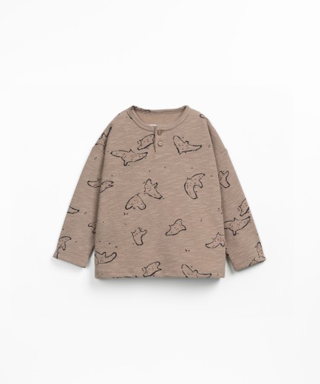 Organic cotton t-shirt with print