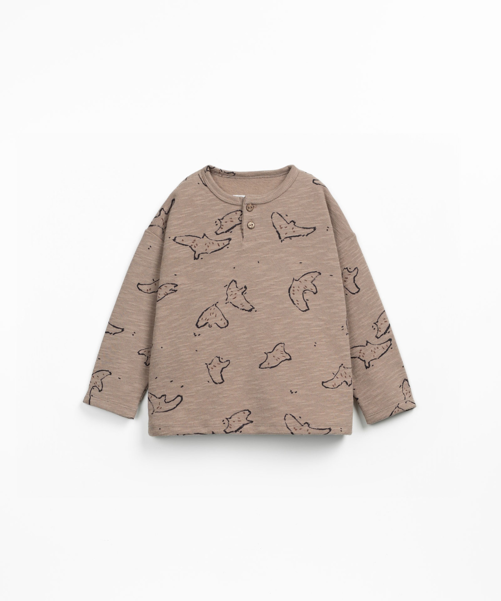 T-shirt with bird print