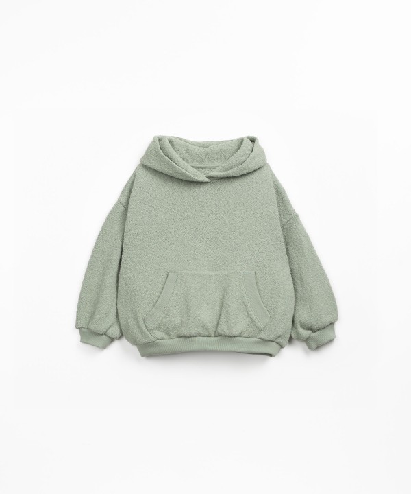 Felpa con filato Re(play)