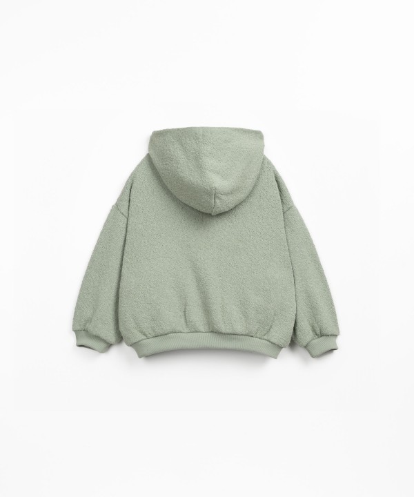 Felpa con filato Re(play)