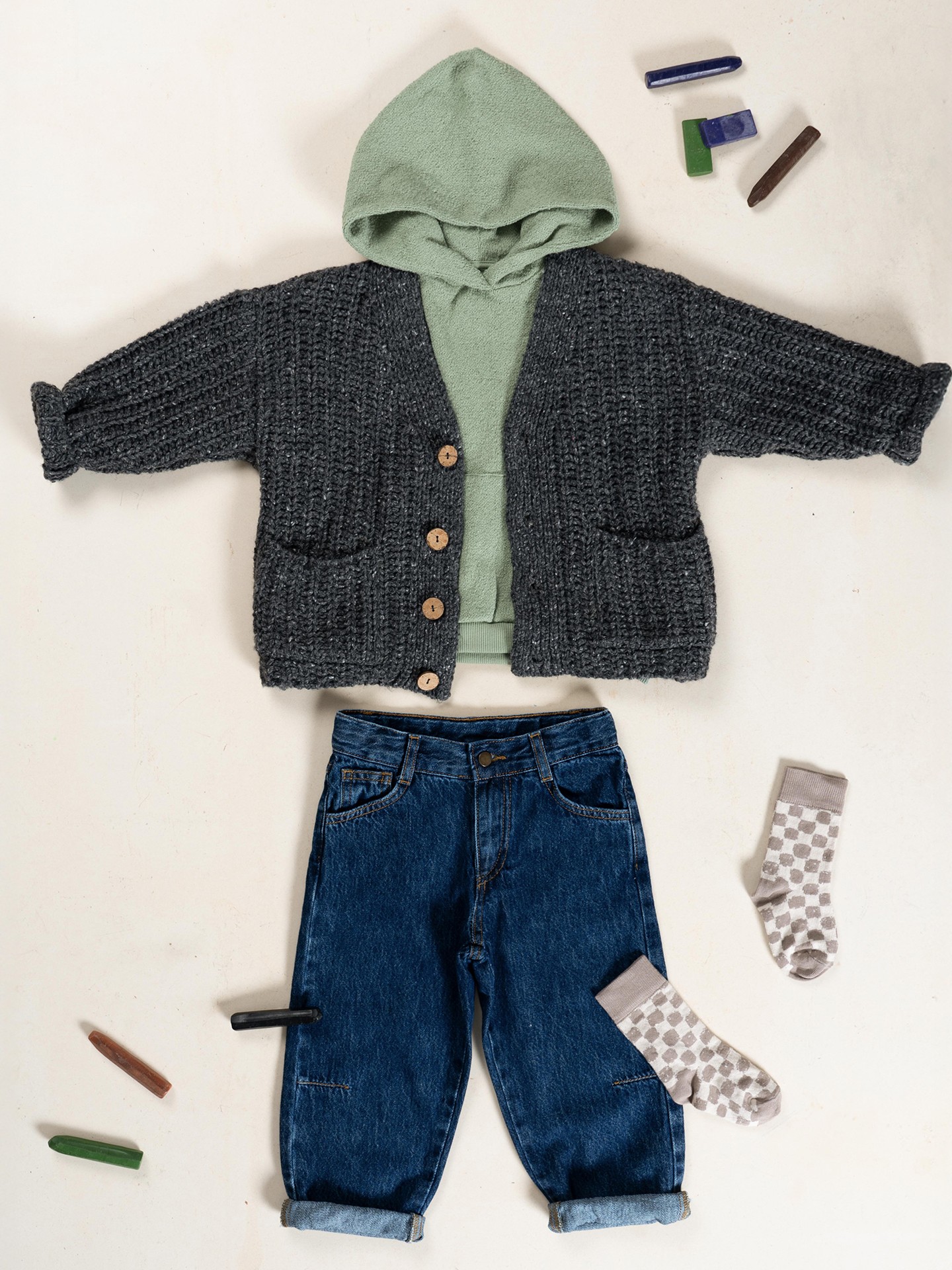 Felpa con filato Re(play)