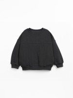 Sudadera de punto de algod�n regenerativo y reciclado