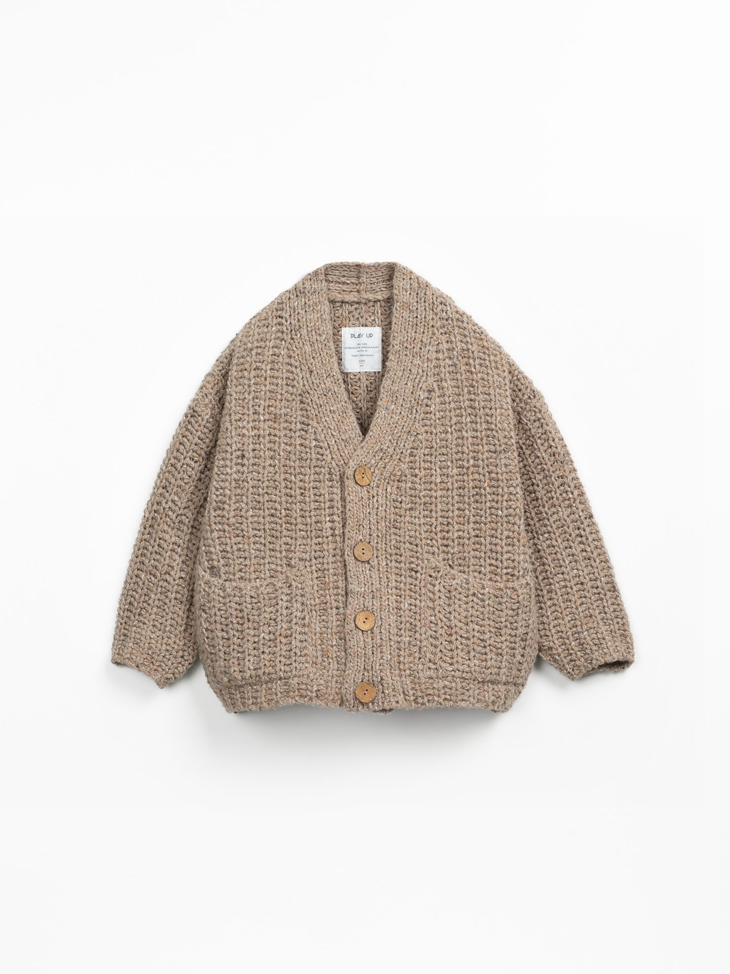 Gilet en maille mélange de laine