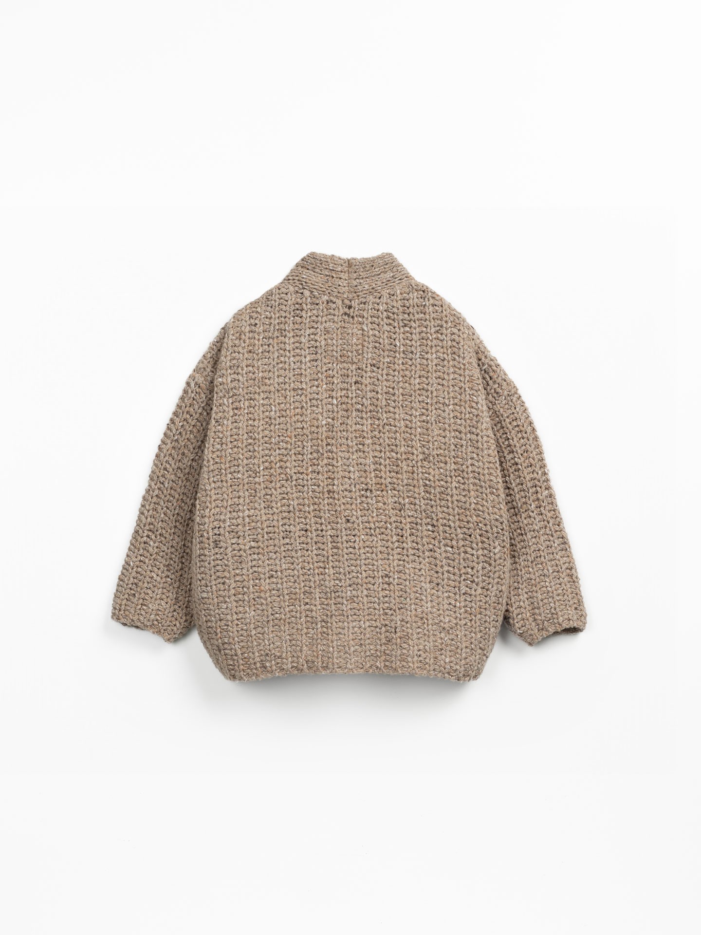 Gilet en maille mélange de laine