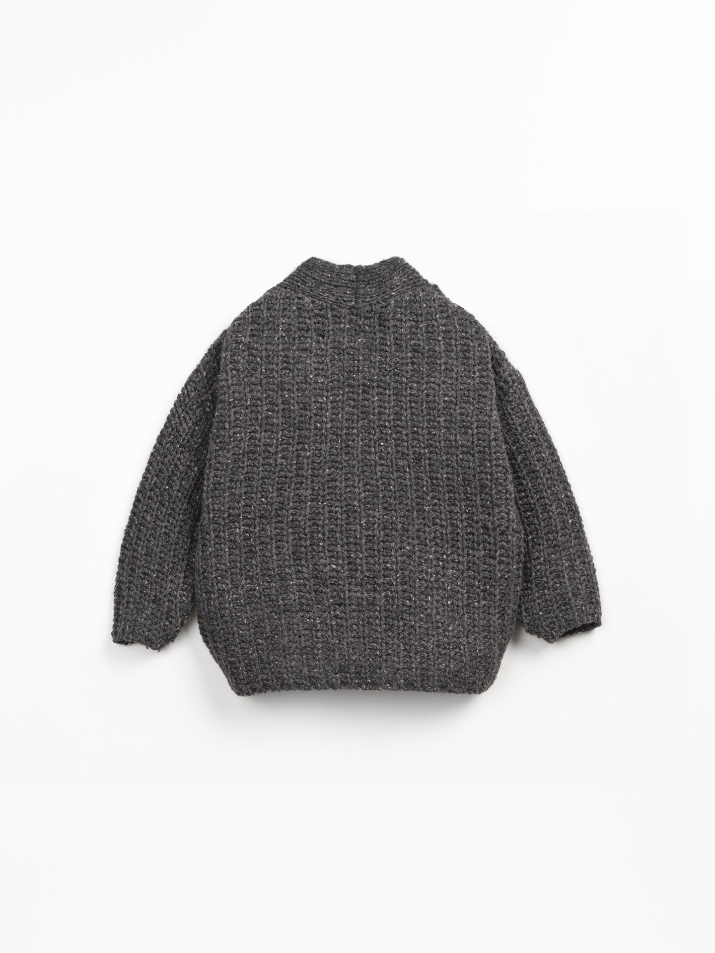 Cardigan in maglia mista lana