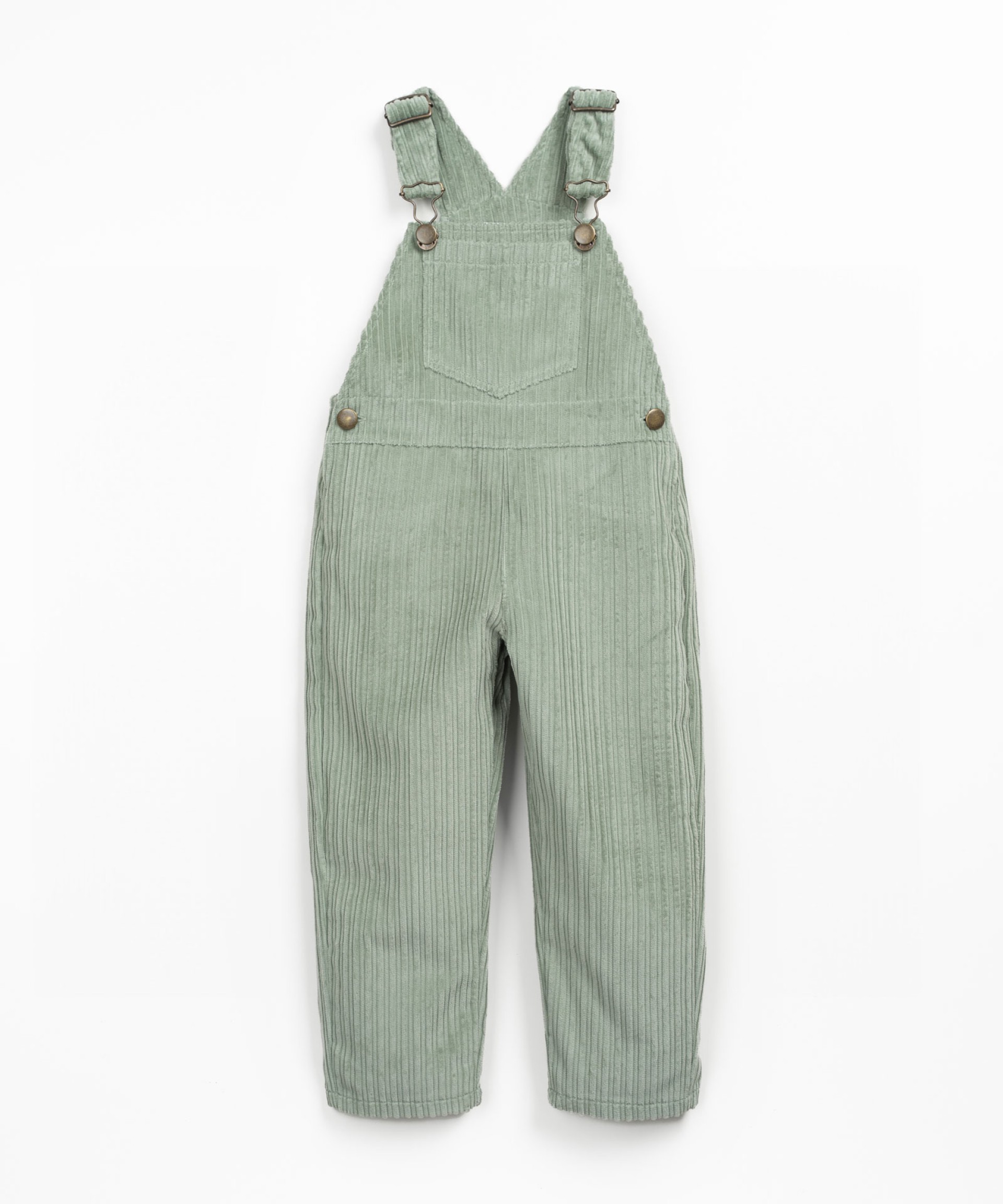 Corduroy jumpsuit with recycled fibres