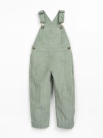 Corduroy jumpsuit with adjustable straps