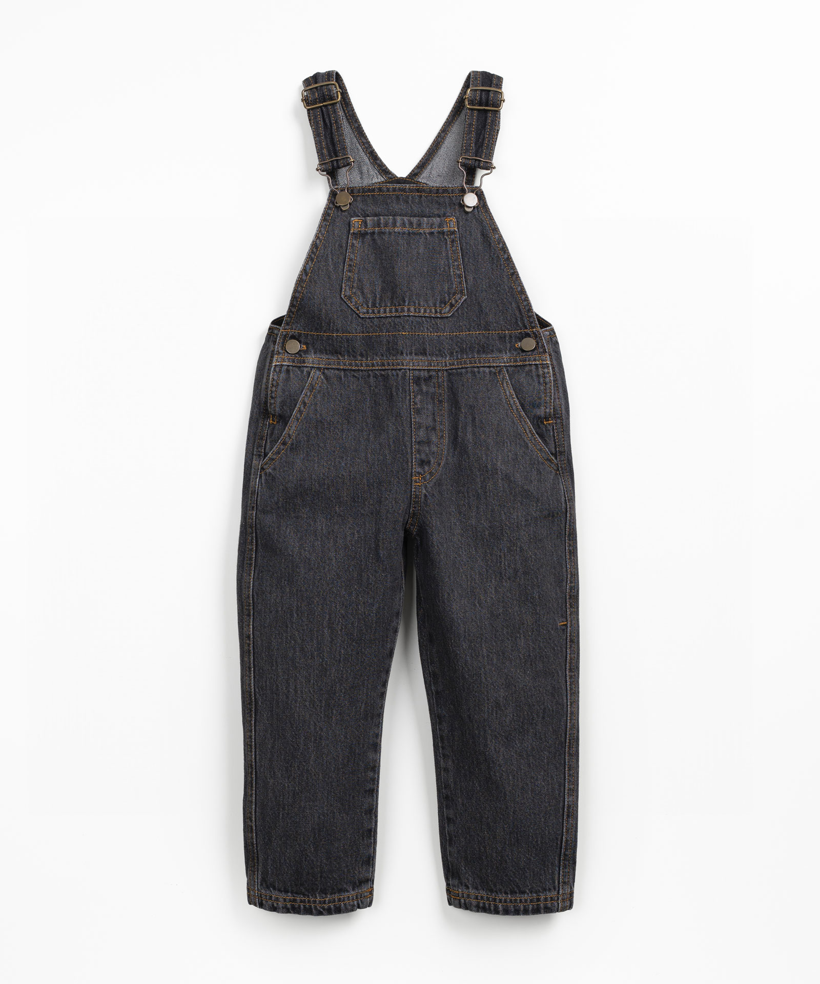 Cotton denim dungarees
