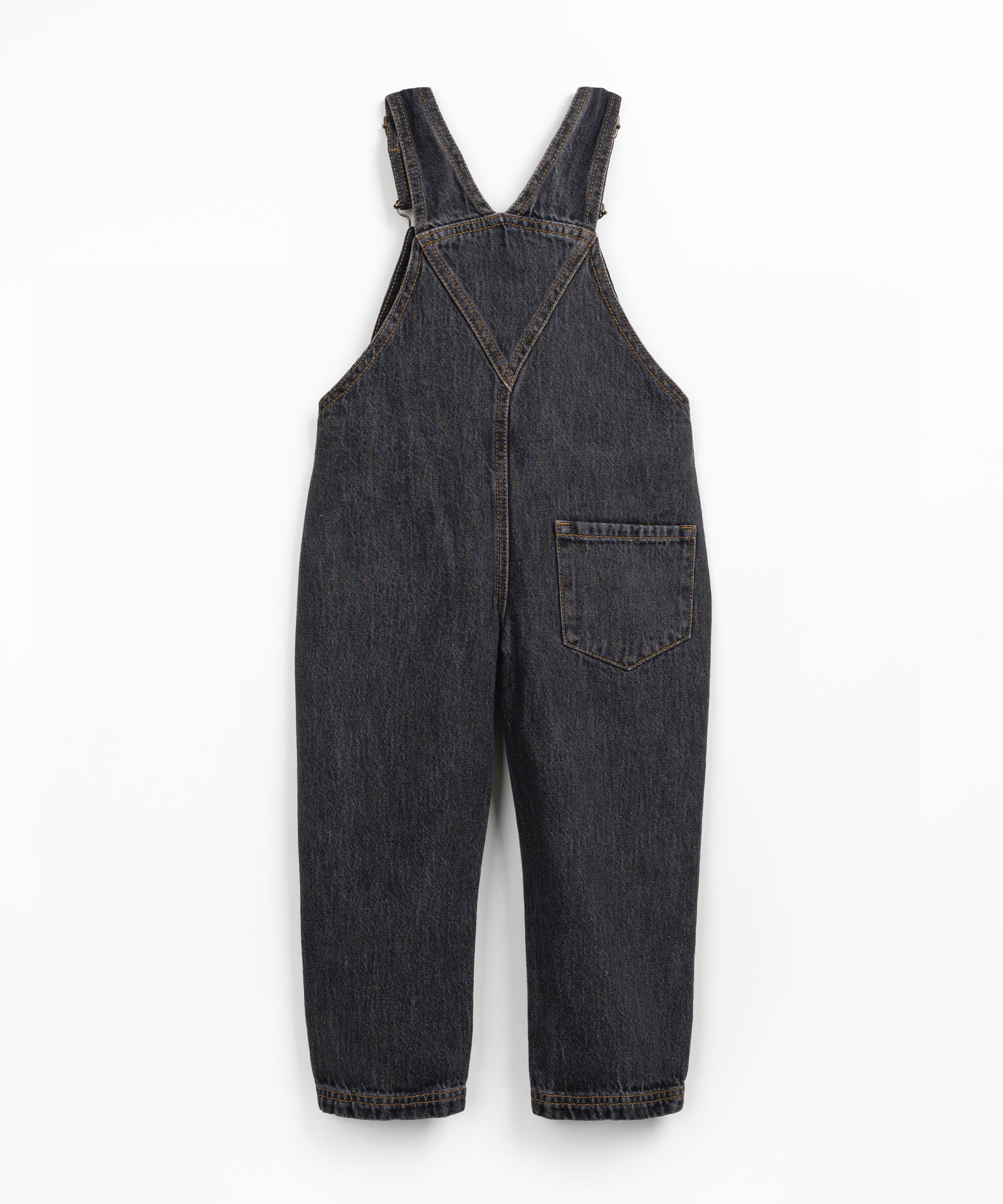 Cotton denim dungarees