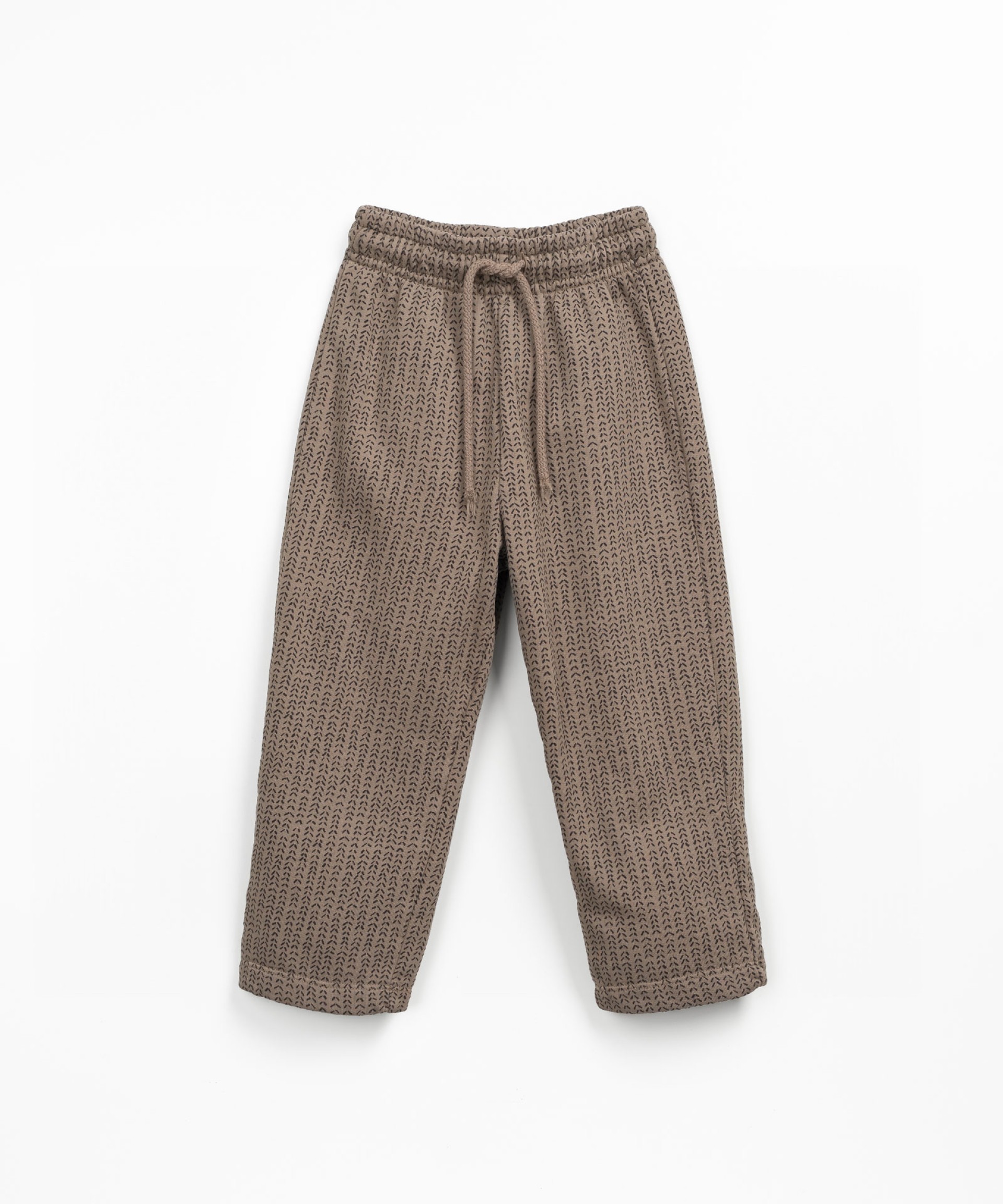 Pantaln de punto con estampado