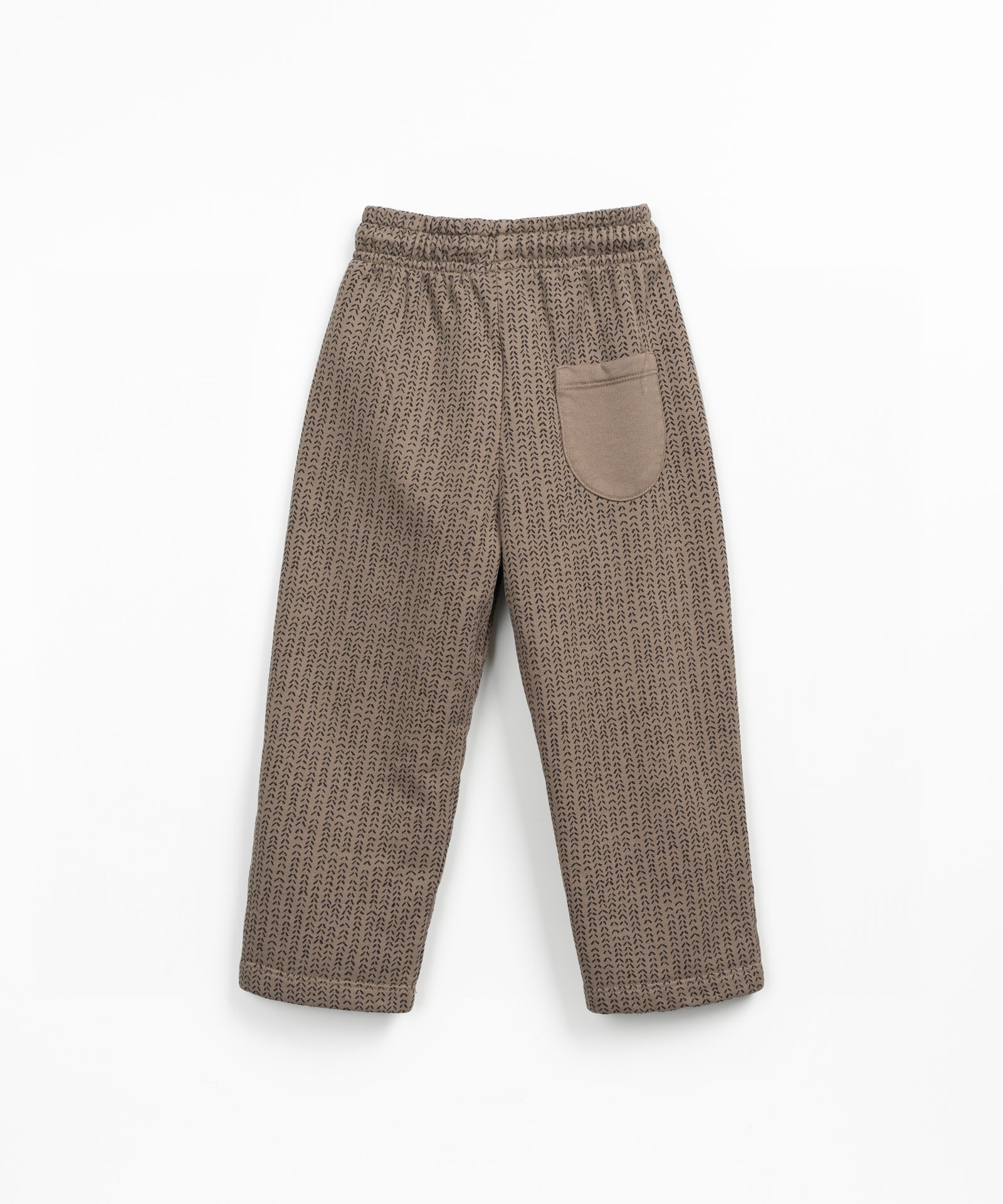 Trousers in a blend of natural fibers