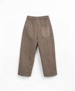 Pantaln de punto con estampado