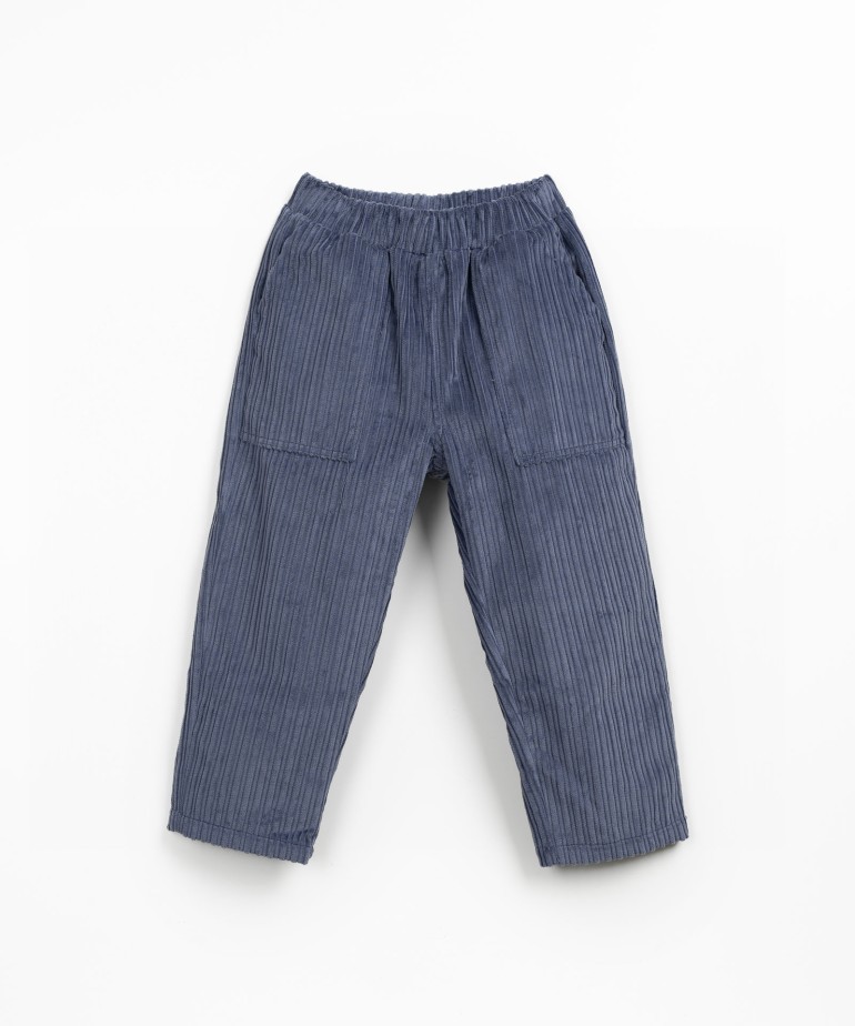 Pantalones de pana con bolsillos