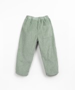 Pantalones de pana con cintura ajustable