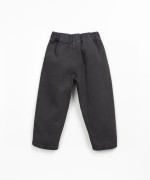Pantalones de sarga con bolsillos