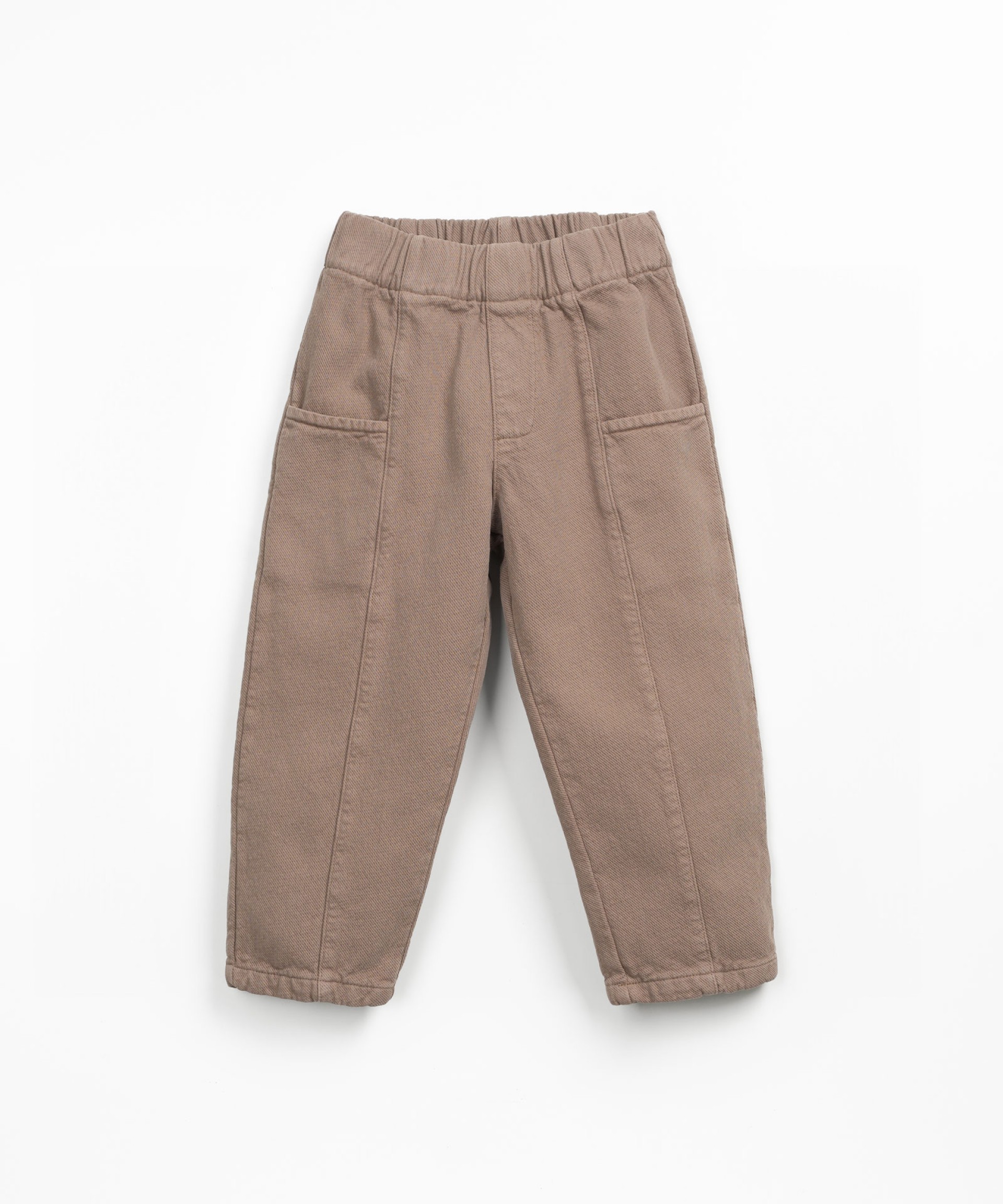 Pantalones de sarga con bolsillos