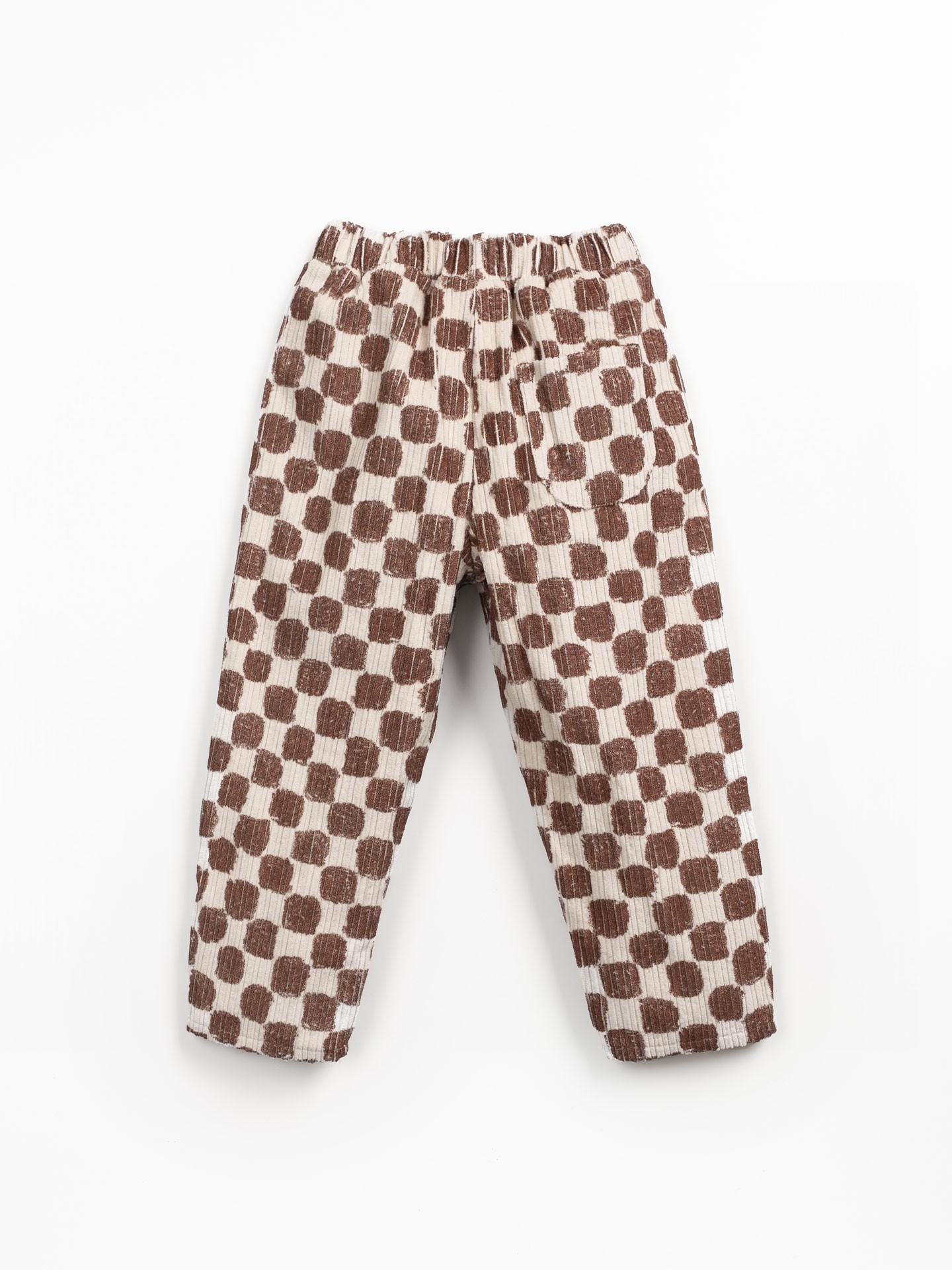 Pantalon en velours côtelé en mélange de fibres