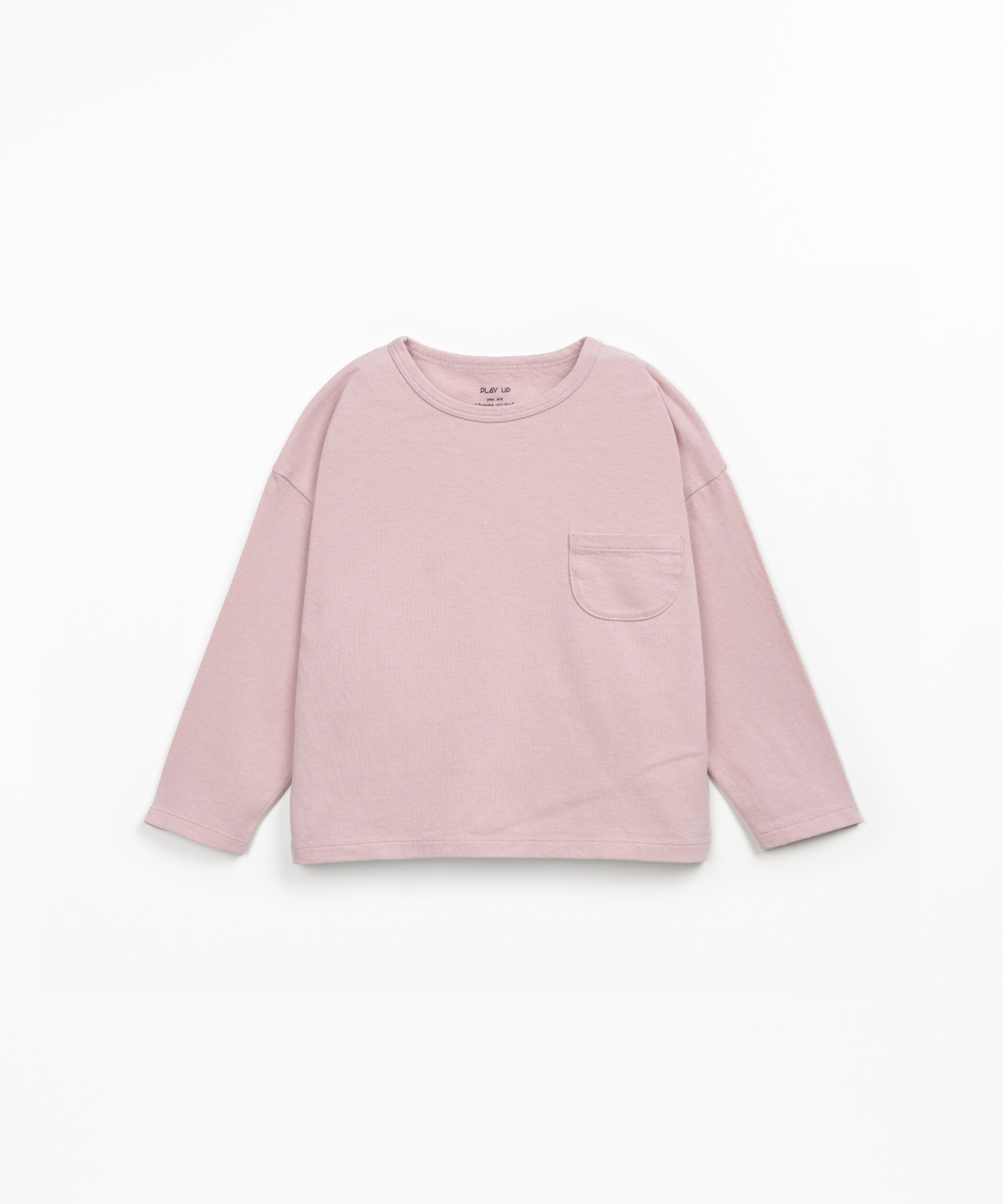 Jersey t-shirt with pocket