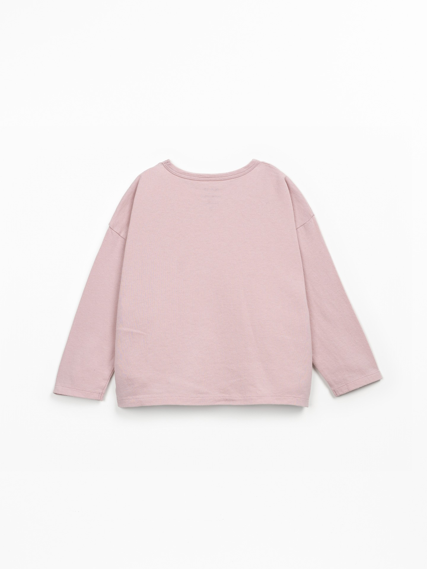 T-shirt in misto fibre naturali e riciclate