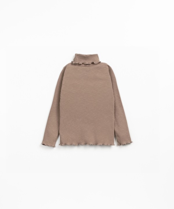 Jersey t-shirt in organic cotton