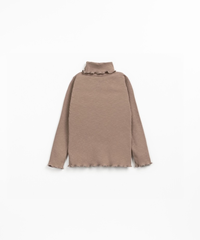 Jersey t-shirt in organic cotton