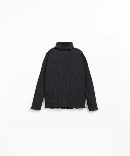 T-shirt en maille de coton biologique