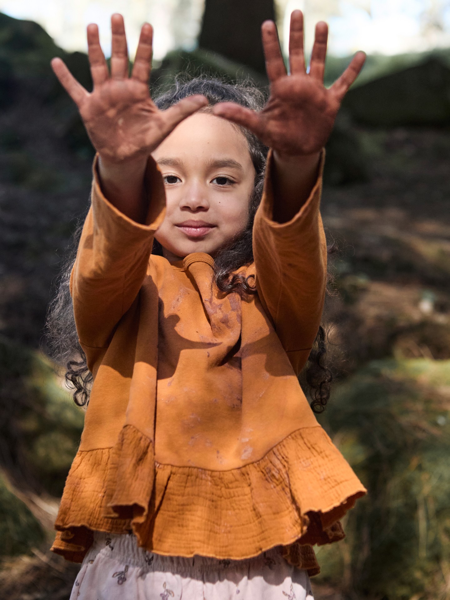 Tunica in misto maglia e tessuto