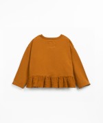 Tunic in fibre blend