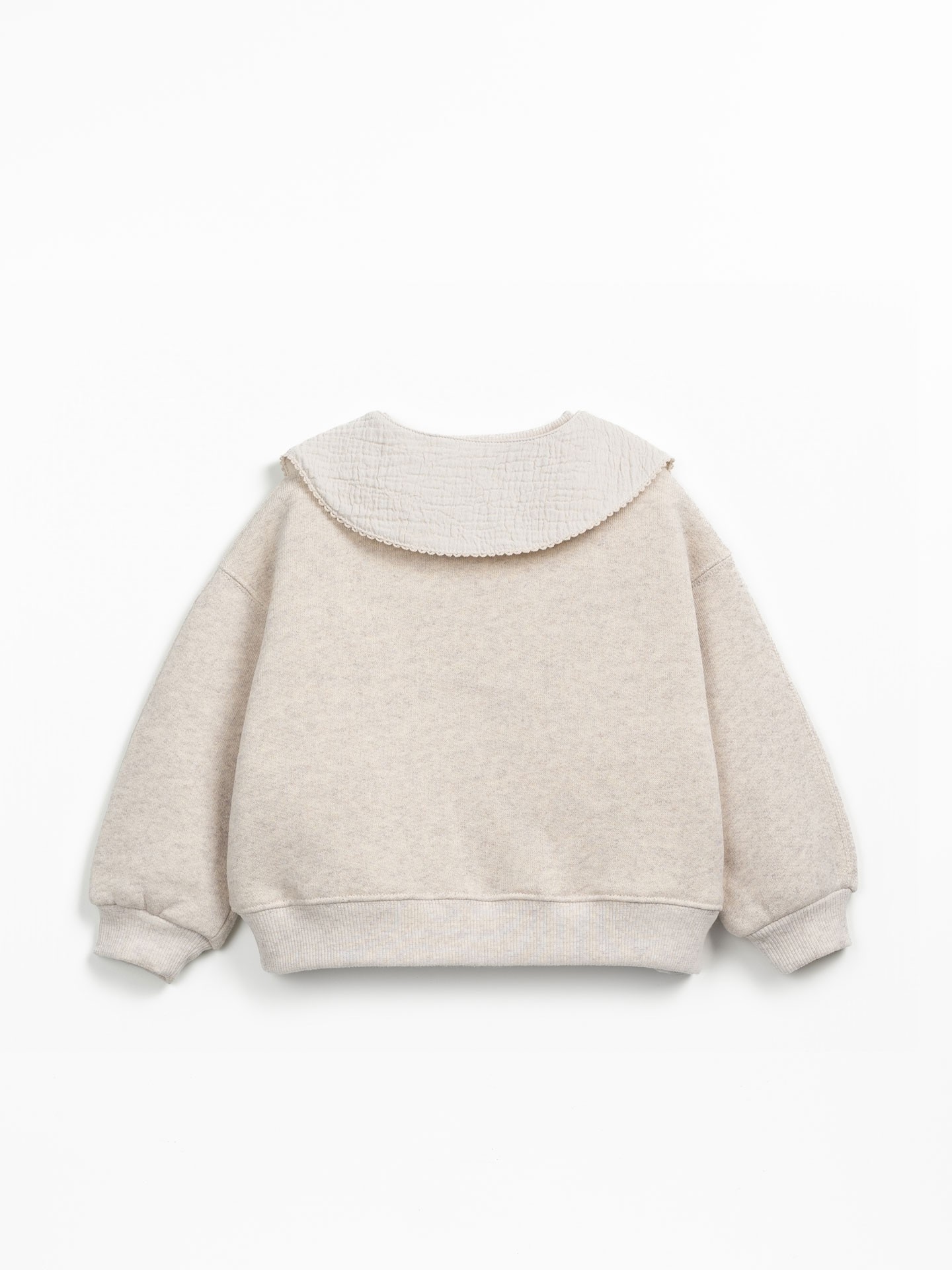 Jersey con mezcla de fibras naturales y recicladas