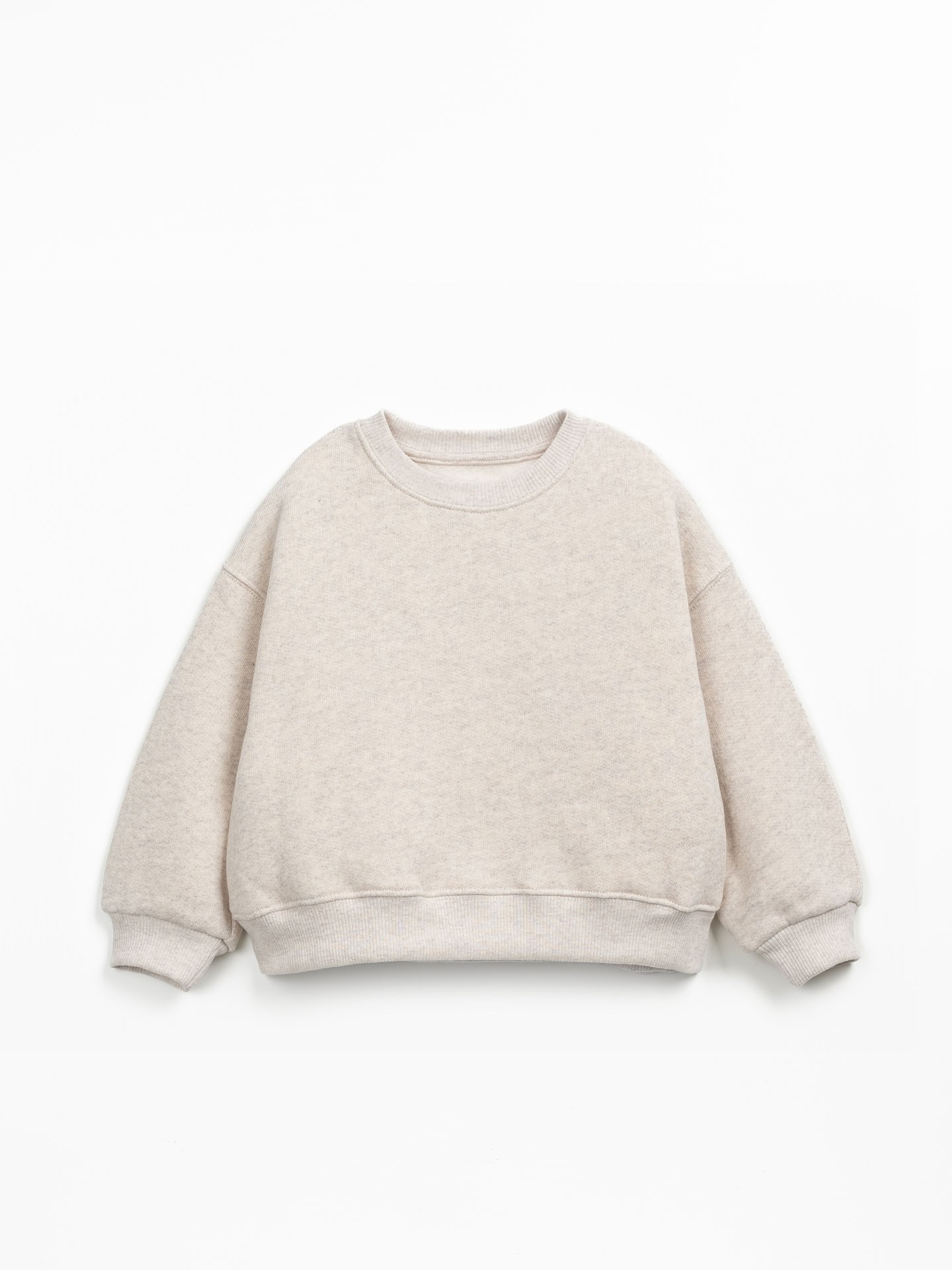 Jersey con mezcla de fibras naturales y recicladas