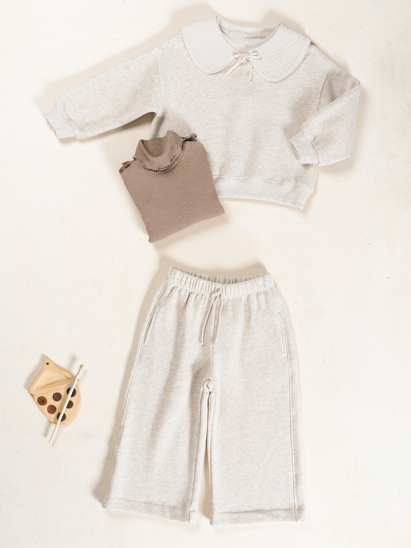 Jersey con mezcla de fibras naturales y recicladas