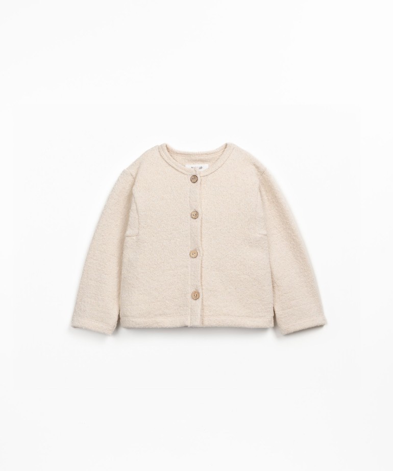 Chaqueta de punto con algodn orgnico y regenerativo
