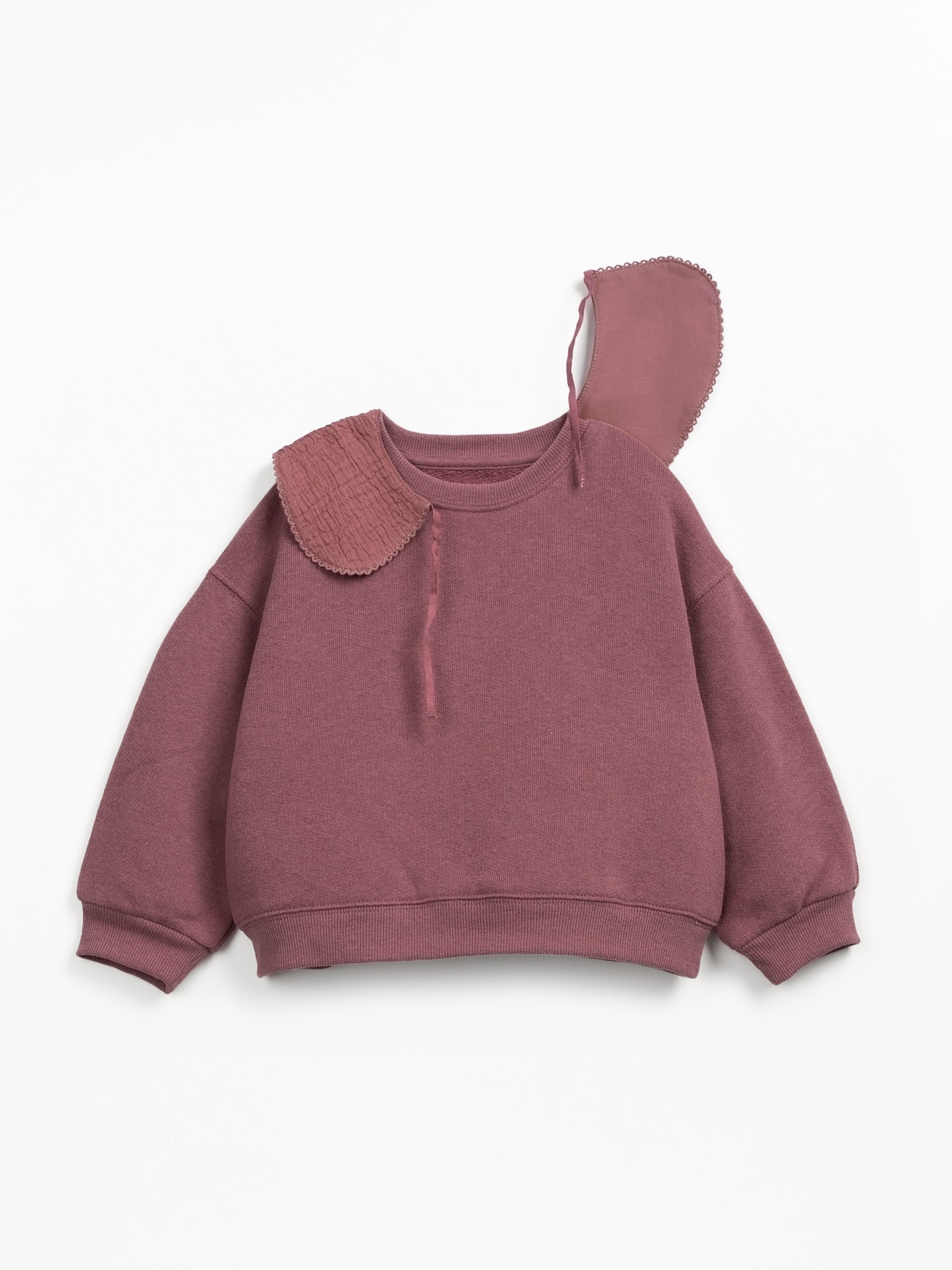 Pull en mélange de fibres naturelles et recyclées