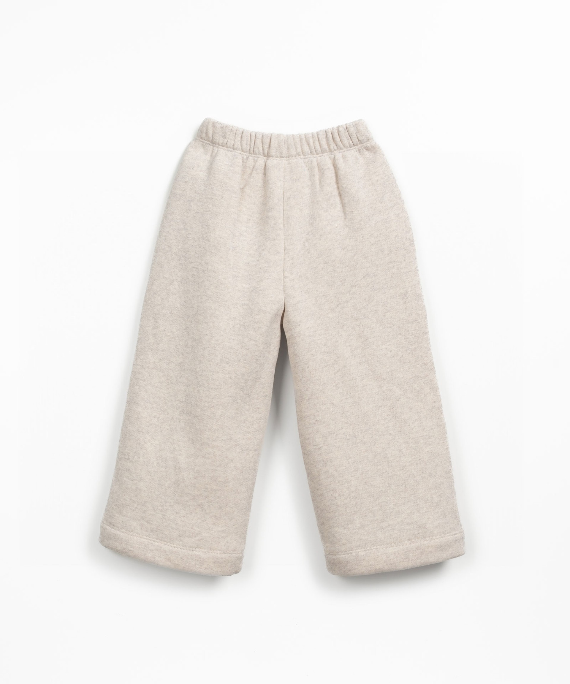 Fleece trousers with brushed interior