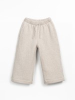 Fleece trousers with decorative drawstring Fleece trousers with decorative drawstring