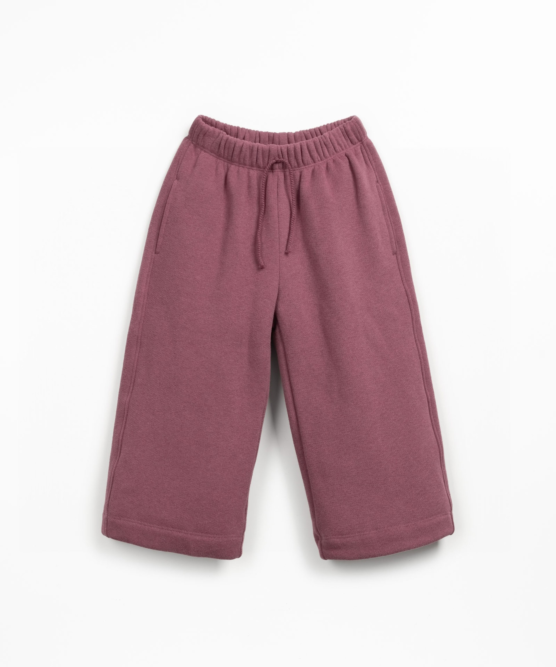 Fleece trousers with brushed interior