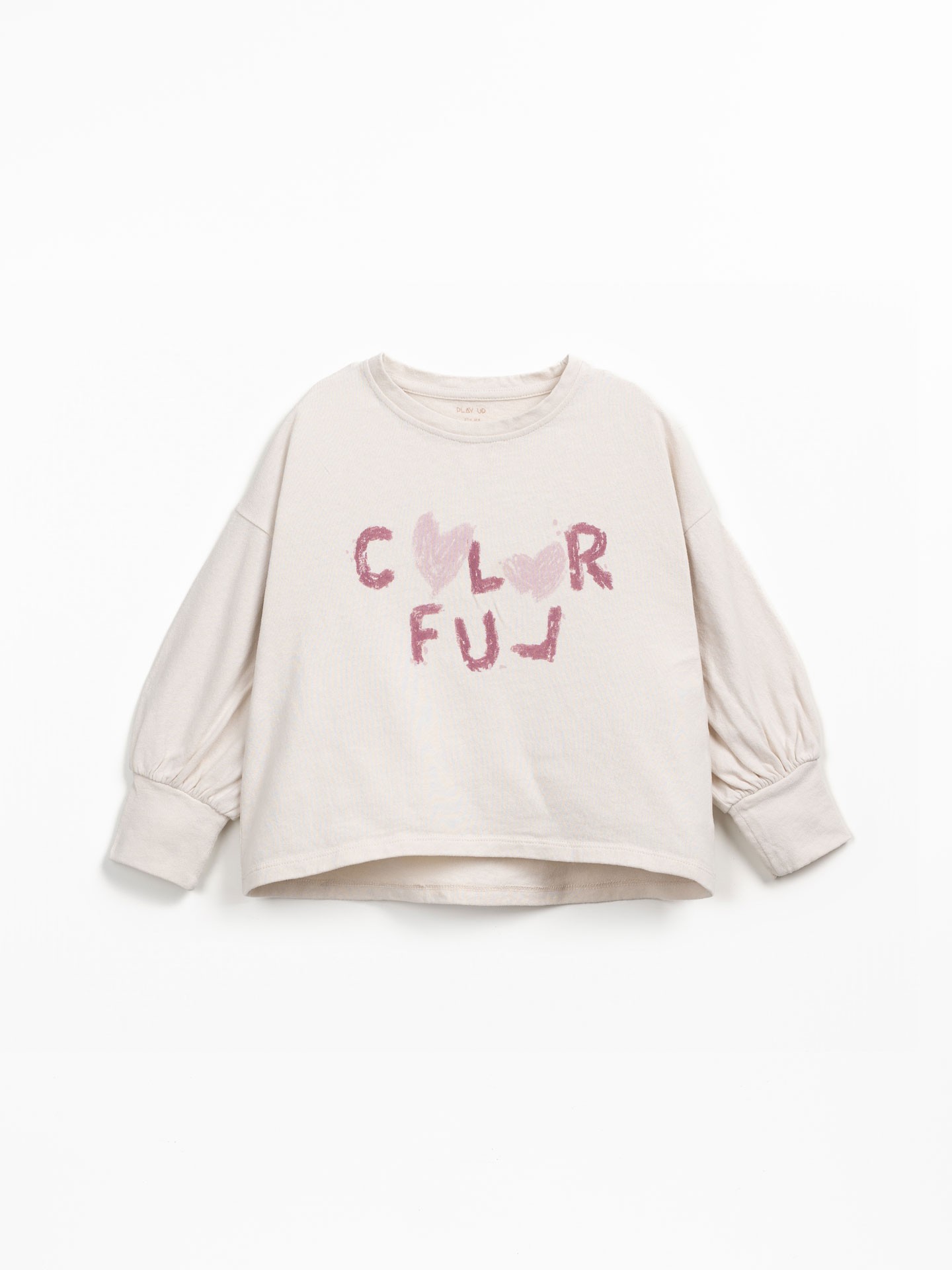 T-shirt in maglina di cotone biologico e cotone riciclato