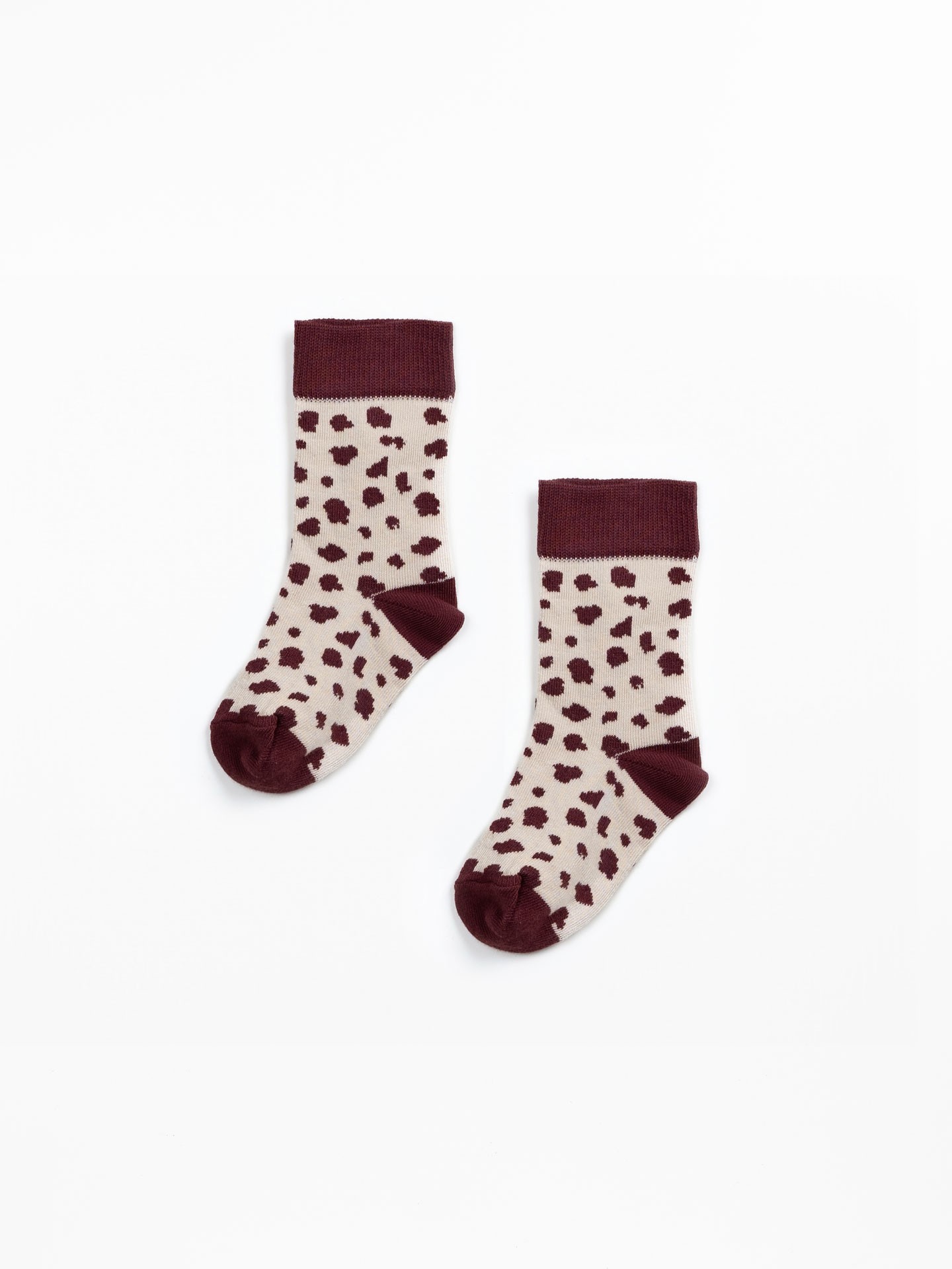 Calzini con fantasia maculata